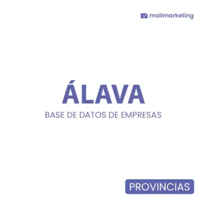 Base de Datos de Empresas con email y teléfono País Vasco - Álava