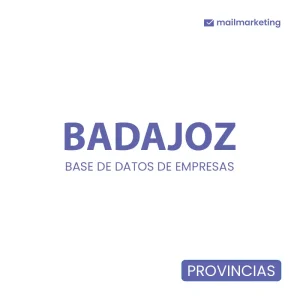 Base de Datos de Empresas con email y teléfono Extremadura - Badajoz