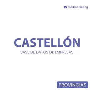 Base de Datos de Empresas con email y teléfono Comunidad Valenciana - Castellón