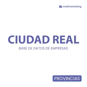 Base de Datos de Empresas con email y teléfono Castilla La Mancha - Ciudad Real