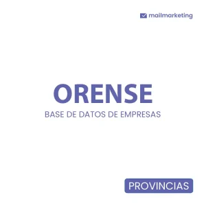 Base de Datos de Empresas con email y teléfono Galicia - Orense