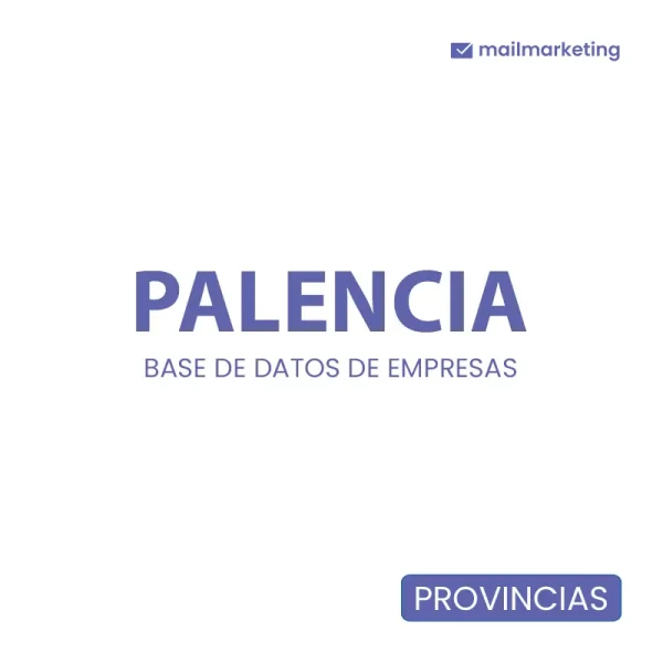 Base de Datos de Empresas con email y teléfono Castilla y León - Palencia